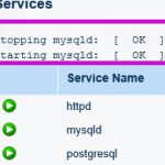 Lunarpages Dedicated Server(専用サーバー）でMySQLの再起動を手っ取り早く行う方法
